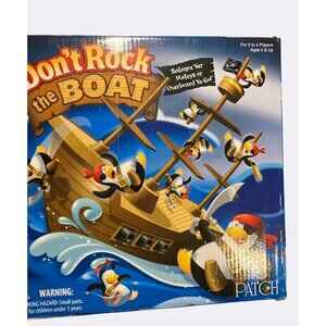 Dont Rock The Boat Balancing Game By Patch  Ages 5+ With Pirate Penguin Figures